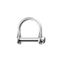 Manilha Ronstan Wide Dee de 3,8 cm x 1,3 cm, pino de 3,2 mm