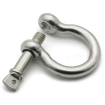 Manilha Tornel Balão Em Aço Inox 5Mm Carga 1,3T Cabos Corda Manilha Tornel Balão Em Aço Inox 5Mm Carga 1,3T Cabos Corda