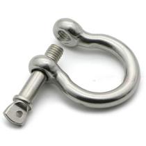 Manilha Tornel Balão Em Aço Inox 5Mm Carga 2T Cabos Corda Manilha Tornel Balão Em Aço Inox 5Mm Carga 2T Cabos Corda