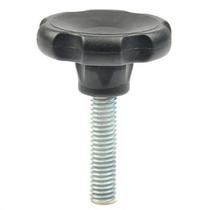 Manípulo Termoplástico Macho M6 X 50mm - 3522 - Modelo Margarida Manípulo Termoplástico Macho M6 X 50mm - 3522 - Modelo Margarida