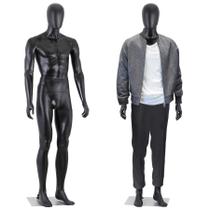 Maniquim Masculino Nova Microdermabrasion 185 cm Base Preta Maniquim Masculino Nova Microdermabrasion 185 cm Base Preta