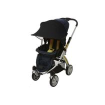 Manito Sun Shade para carrinhos de bebê e assentos de carro preto UPF 50+