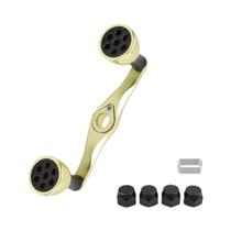 Manivela De Carretilha De Pesca CNC De Liga Potente De 120mm Para Carretilha De Pesca Com Furos De Manivela De Carretilha De Pesca CNC De Liga Potente De 120mm Para Carretilha De Pesca Com Furos De