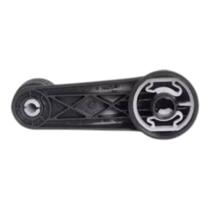 Manivela do vidro da kombi carat plastico preta. gol,saveriro,parati.