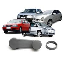 Manivela do Vidro Interna Gol G3 G4 Fox Polo 2003/... Cinza