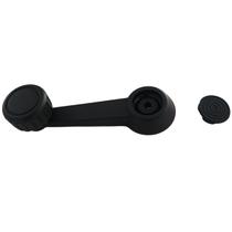 Manivela Reg. Vidro Plastico Preta 690 8120 8140 8150 12144 Manivela Reg. Vidro Plastico Preta 690 8120 8140 8150 12144