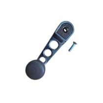 Manivela reguladora do vidro esportiva. marrom, fusca. com parafuso. Manivela reguladora do vidro esportiva. marrom, fusca. com parafuso.