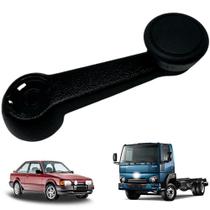 Manivela Reguladora Vidro Escort 87 À 92 Cargo Metal Preta