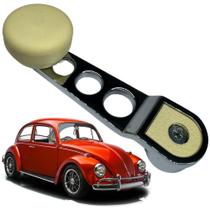 Manivela Reguladora Vidro Esportiva Fusca Cromada e Marfim Manivela Reguladora Vidro Esportiva Fusca Cromada e Marfim