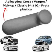 Manivela Reguladora Vidro Metal Cinza Corsa 1994 Até 2002
