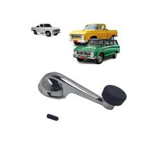 Manivela vidro a10 d10 c10 c14 c15 veraneio cromada 78 á 85