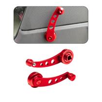 Manivela Vidro Alumínio Fusca Opala Gol Kombi VW GM Vermelho Manivela Vidro Alumínio Fusca Opala Gol Kombi VW GM Vermelho