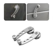 Manivela Vidro Alumínio Universal Fusca Opala Gol VW Cinza Manivela Vidro Alumínio Universal Fusca Opala Gol VW Cinza