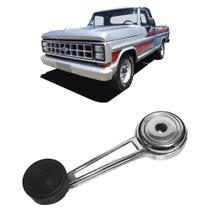Manivela vidro caminhão ford f350 f750 f1000 f4000 cromado