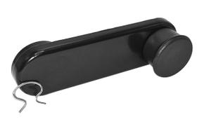 Manivela vidro fiat uno 1984 a 2013 modelo antigo - material de metal - com grampo de fixacao - cor preto Manivela vidro fiat uno 1984 a 2013 modelo antigo - material de metal - com grampo de fixacao - cor preto