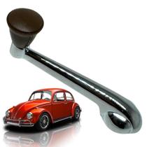 Manivela Vidro Fusca 1200 1300 Ano 1959 à 83 Cromada Marrom