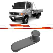 Manivela Vidro Metal Cinza Porta Dianteira MB 709 Serve Ld Le