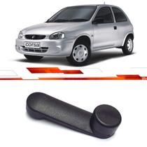 Manivelavidro Plastico Preto Corsa Hatch Pickup Sedan Wagon Porta Dianteira Traseira Serve Lado Direito Lado Esquerdo