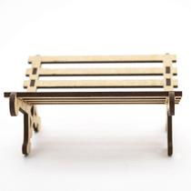 Manjedoura Marrom Madeira 10 cm Manjedoura Marrom Madeira 10 cm