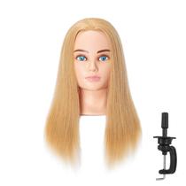 Mannequin Head Hairdressing Hairingrid 100% cabelo humano