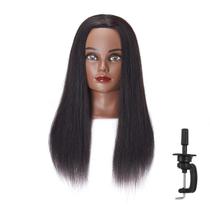 Mannequin Head Hairingrid 100% cabelo humano 20-22 polegadas Mannequin Head Hairingrid 100% cabelo humano 20-22 polegadas