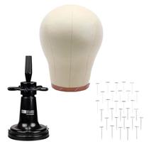 Mannequin Head MILANO COLLECTION Cortiça 53 cm com capa de lona