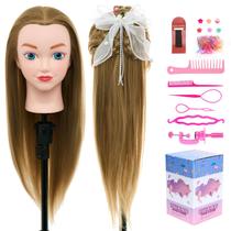 Mannequin Head Neverland Beauty de 20 polegadas com cabelo para crianças Mannequin Head Neverland Beauty de 20 polegadas com cabelo para crianças