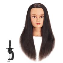 Mannequin Head Traininghead 20-22" Feminino 100% Cabelo Humano Mannequin Head Traininghead 20-22" Feminino 100% Cabelo Humano