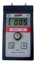 Mano-vacuômetro Digital Escala -1999 A 1999Pa Hold Ajuste Zero Mvd-110 Portátil Instrutherm