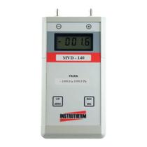 Mano Vacuômetro Digital Escala 1999,9 A 1999,9 Pa Função Máximo Mínimo Zero Mvd-140 Portátil Instrutherm