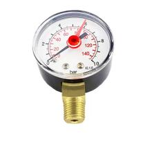 Manômetro 10 Kgfcm2 150 Psi 1/4 Npt Caixa Aço ASK Manômetro 10 Kgfcm2 150 Psi 1/4 Npt Caixa Aço ASK