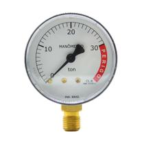 Manômetro 30Ton 2 1/4pol Para PRENSA 9008 MARCON