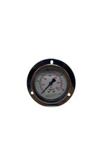 Manômetro Com Flange - Diâmetro de 63mm - Escala de 0-20 Kgf/cm2 X 300 Psi