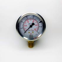 Manômetro D.63mm (2.1/2) 0-70 Kgf/cm2 Vertical Caixa Inox Manômetro D.63mm (2.1/2) 0-70 Kgf/cm2 Vertical Caixa Inox