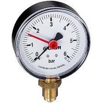Manometro D80 3/8" 0-4 RADIAL Caleffi Preto Manometro D80 3/8" 0-4 RADIAL Caleffi Preto