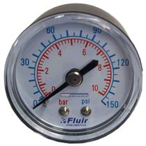 Manômetro De Ar Horizontal 1/8 Bsp 40mm 150 Psi * 7426 Manômetro De Ar Horizontal 1/8 Bsp 40mm 150 Psi * 7426
