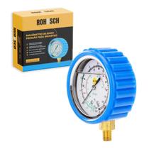 Manometro De Baixa (-30 a 350 PSI) com Glicerina (ROHRSCH) Manometro De Baixa (-30 a 350 PSI) com Glicerina (ROHRSCH)