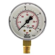 Manômetro De Gás 0 A 21 Kg 300 Psi 62 mm Manômetro De Gás 0 A 21 Kg 300 Psi 62 mm