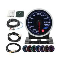 Manômetro De Pressão De Turbo Para Carro Com Lente Fumê 52MM, 3 Bar 2 Bar PSI, Luz De Fundo Em 8