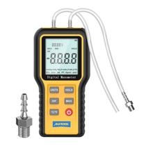Manômetro digital AUTOOL Testador de pressão de gás HVAC com LCD Manômetro digital AUTOOL Testador de pressão de gás HVAC com LCD
