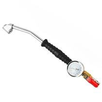 Manômetro Digital De Pressão De Ar 220PSI Válvula Infladora Compressor Para Pneus De Carro Van