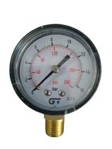 Manômetro DN 53 Abs Seco Vertical Npt Nr13 0 A 16 Bar com Certificado de Calibração e Etiqueta