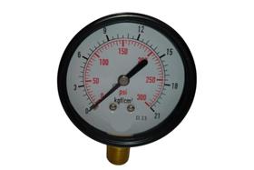 Manômetro DN63 Aço Seco Vertical BSP 1/4 NPT Nr13 0 A 21 Kgf/cm² e Certificado Calibração e Etiqueta Manômetro DN63 Aço Seco Vertical BSP 1/4 NPT Nr13 0 A 21 Kgf/cm² e Certificado Calibração e Etiqueta