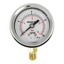 Manometro hidraulico 16 bar/psi rosca 1/8 bsp modelo y40 Manometro hidraulico 16 bar/psi rosca 1/8 bsp modelo y40