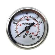 Manometro hidraulico 160 bar/kgf rosca 1/4 npt modelo y40z