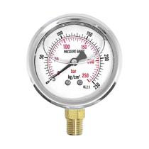 Manometro hidraulico 250 bar rosca 1/4 modelo yn60 Manometro hidraulico 250 bar rosca 1/4 modelo yn60