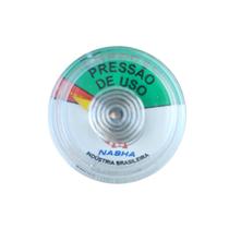 Manômetro indicado pressão de uso rosca 1/8 visor 35 mm gas