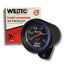 Manômetro Mecânico Pressão do Combustível 0-7kg 52mm + Copo Manômetro Mecânico Pressão do Combustível 0-7kg 52mm + Copo