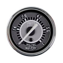Manômetro Mecânico Pressão Do Combustível 0-7kgf/cm² Preto