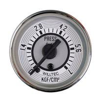 Manômetro Mecânico Pressão Do Óleo 0-7kgf/cm² Branco Fusca